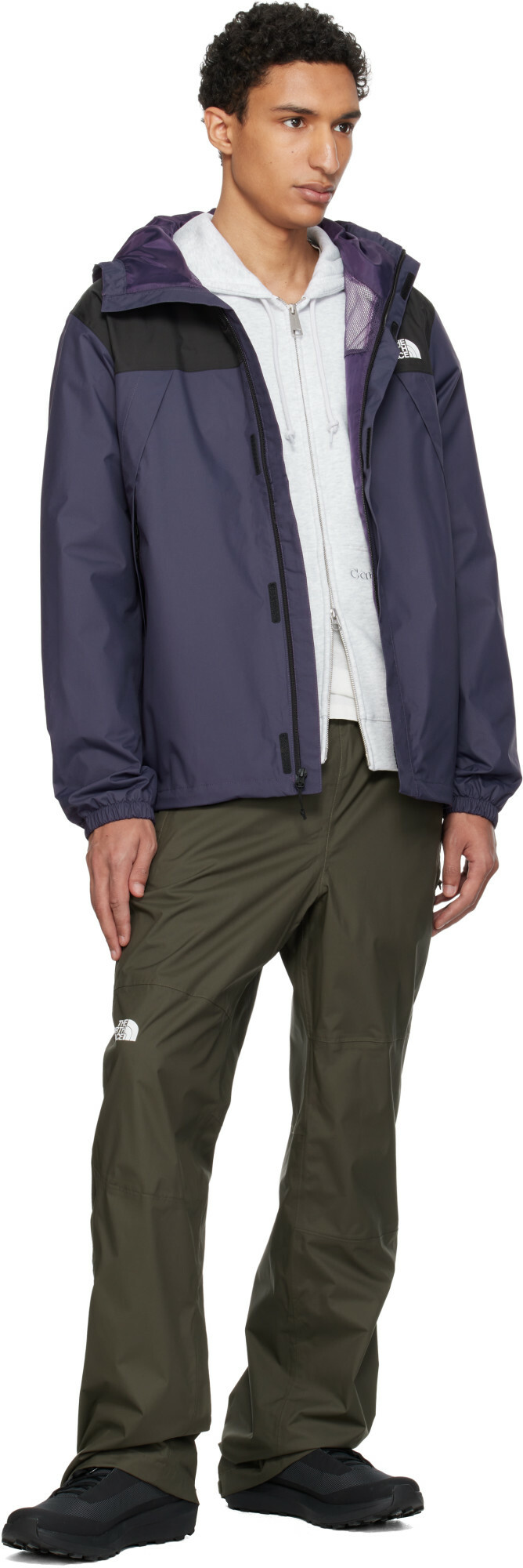 The North Face Purple Antora Rain Jacket