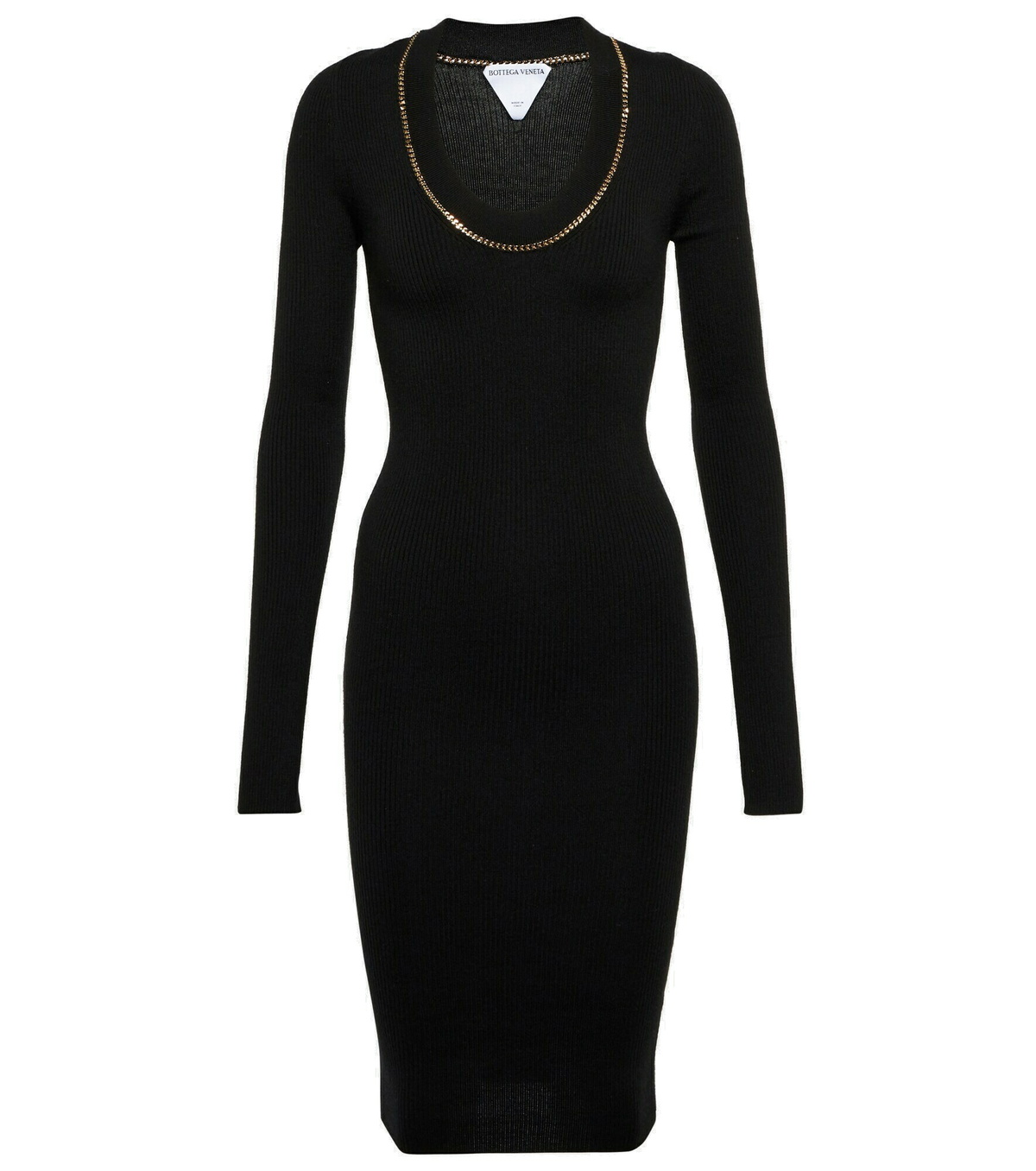 Bottega Veneta - Embellished cashmere sweater dress Bottega Bottega Veneta - Embellished cashmere sweater dress Bottega