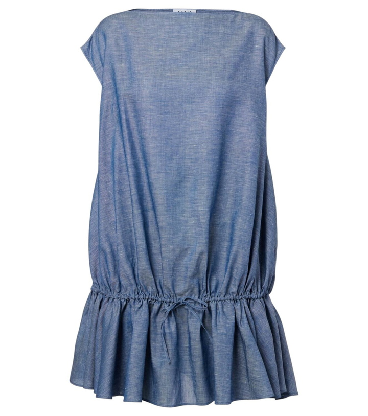 Photo: Alaïa Cotton and linen minidress
