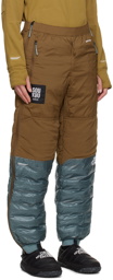 UNDERCOVER Gray & Brown The North Face Edition 50/50 Down Lounge Pants