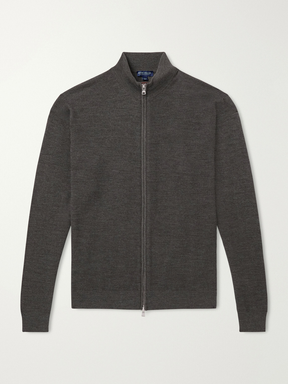 Peter Millar - Excursionist Merino Wool-Blend Zip-Up Cardigan - Green