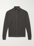 Peter Millar - Excursionist Merino Wool-Blend Zip-Up Cardigan - Green