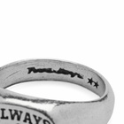 TwoJeys Men's Always Lucky Signet Ring in Silver