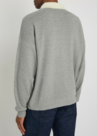 Calvin Klein Desmond Silk-knit Polo Grey