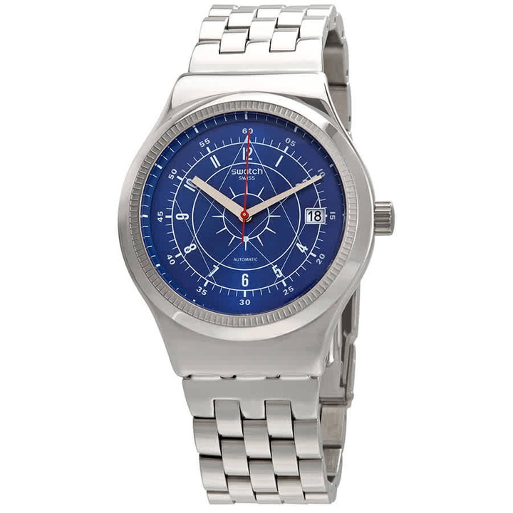 Photo: Swatch Boreal Automatic Blue Dial Mens Watch YIS401G