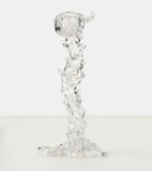 Polspotten Drip Large glass candle holder by Pascal Smelik