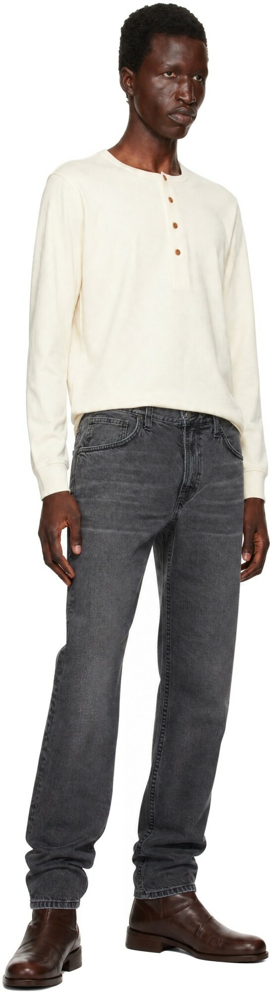 Nudie Jeans Gray Gritty Jackson Jeans