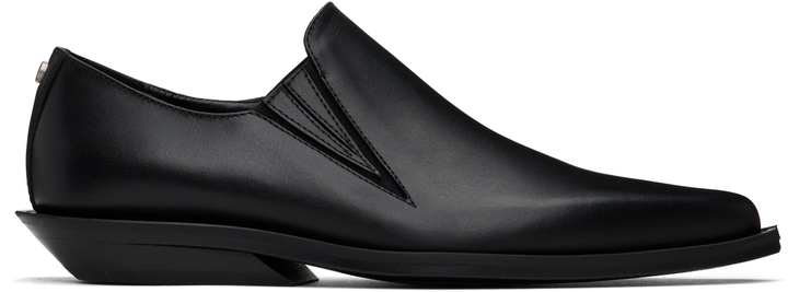 Photo: Ann Demeulemeester Black Makea Pointy Cowboy Loafers