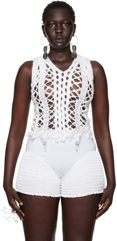 Photo: Sinéad O’Dwyer SSENSE Exclusive White Tank Top