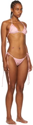 Blumarine Pink Nylon Bikini