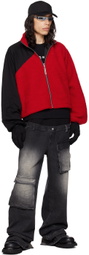 SPENCER BADU Black Paneled Jeans
