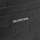 Balenciaga Men's BB Logo Card Holder in Black