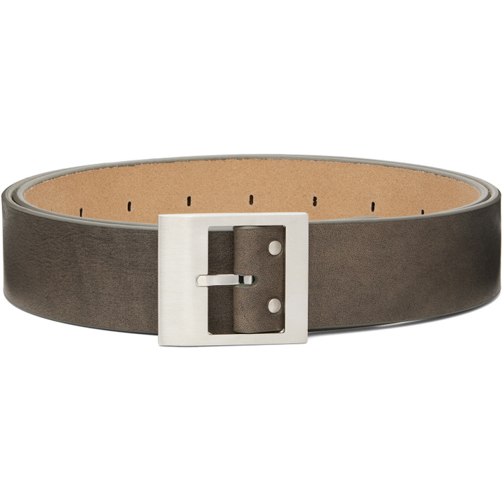 Photo: Rick Owens Gray Tower Stooges Belt
