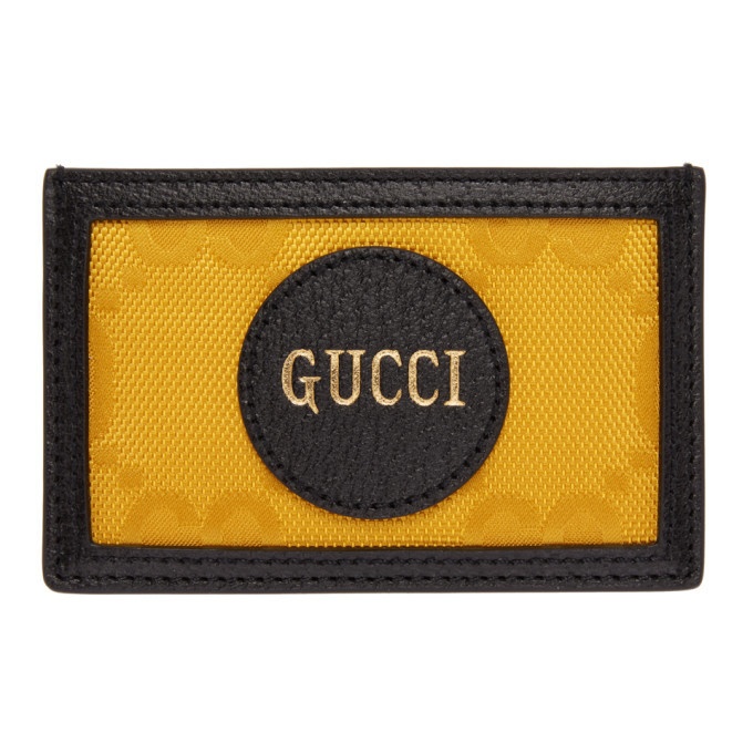 Photo: Gucci Yellow Off The Grid GG Card Holder