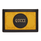 Gucci Yellow Off The Grid GG Card Holder