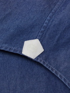 Loro Piana - Washed Cotton-Chambray Shirt - Blue