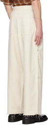 HOPE Off-White Stone Trousers