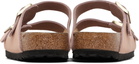 Birkenstock Pink Regular Arizona Soft Footbed Sandals