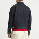 Jil Sander Men's Boxy Denim Jacket in Magnet