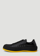 Deck Plimsoll Sneakers in Black