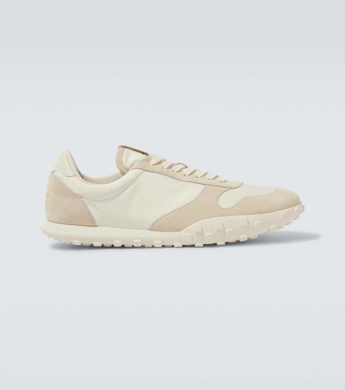 Jil Sander Moon suede-trimmed sneakers