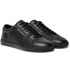 SAINT LAURENT - Andy Moon Leather Sneakers - Black