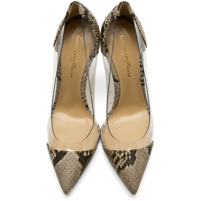 Gianvito rossi hot sale python pumps