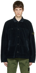 Stone Island Navy Corduroy 400 Jacket