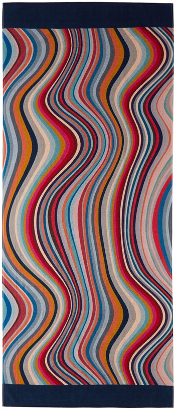 Photo: Paul Smith Multicolor Swirl Stripe Beach Towel
