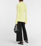 Proenza Schouler White Label cutout jersey shirt