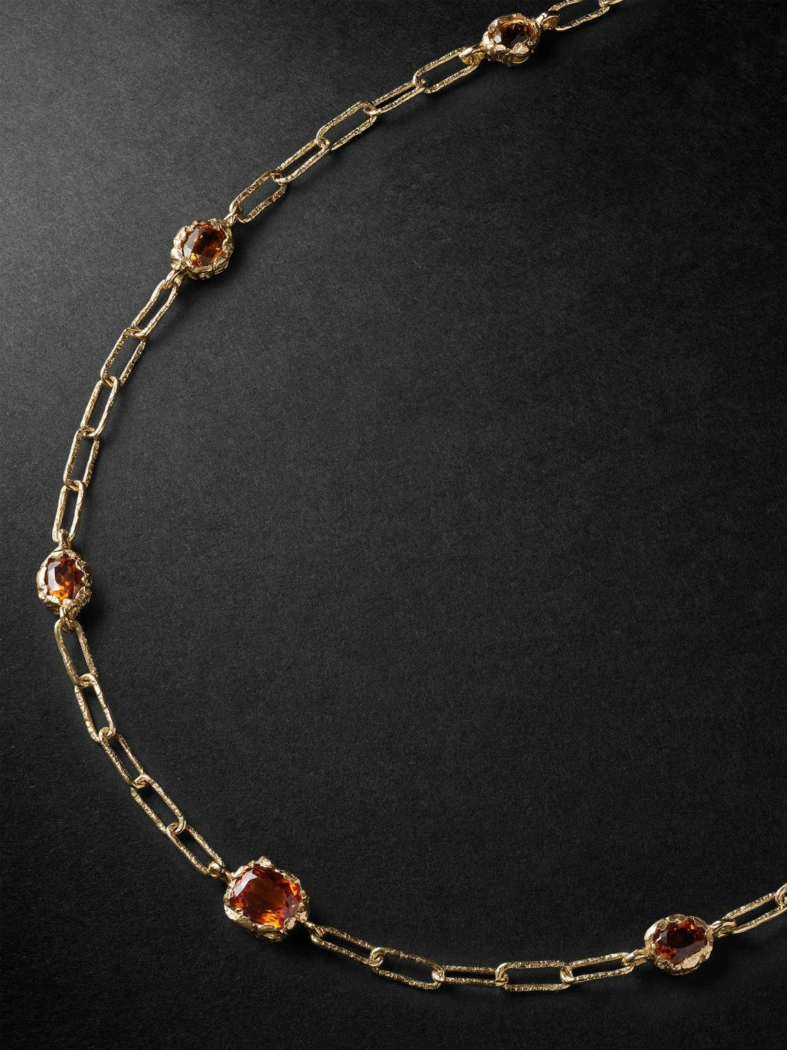 HEALERS FINE JEWELRY - Recycled Gold Citrine Pendant Necklace