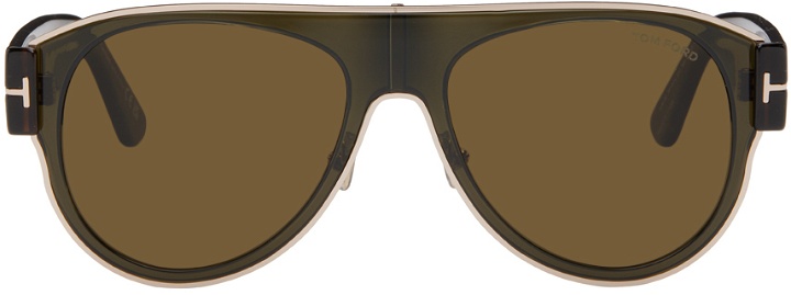 Photo: TOM FORD Brown Lyle-02 Sunglasses