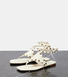 Valentino Garavani Rockstud leather thong sandals