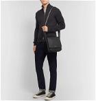 Polo Ralph Lauren - Pebble-Grain Leather Messenger Bag - Black