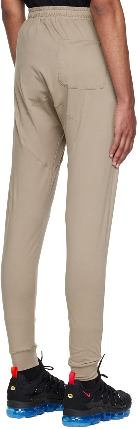 Beige Conquer Revitalize Lounge Pants In Gravel