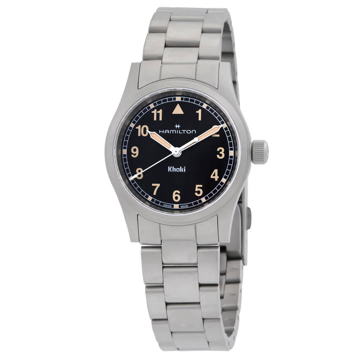 Hamilton Khaki Field Quartz Black Dial Ladies Watch H69301131