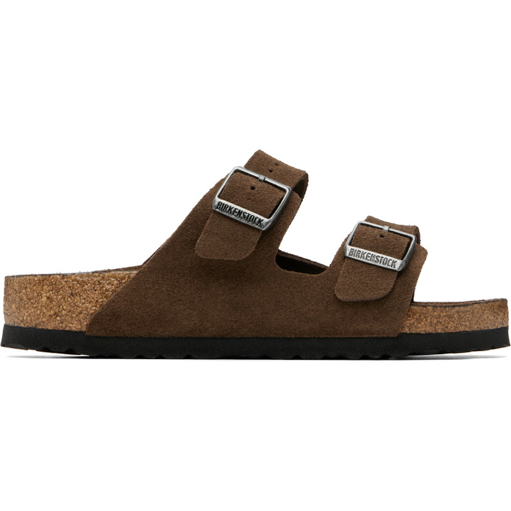 Photo: Birkenstock Brown Regular Arizona Soft Footbed Sandals