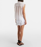 Marant Etoile Jocadia broderie anglaise cotton shorts