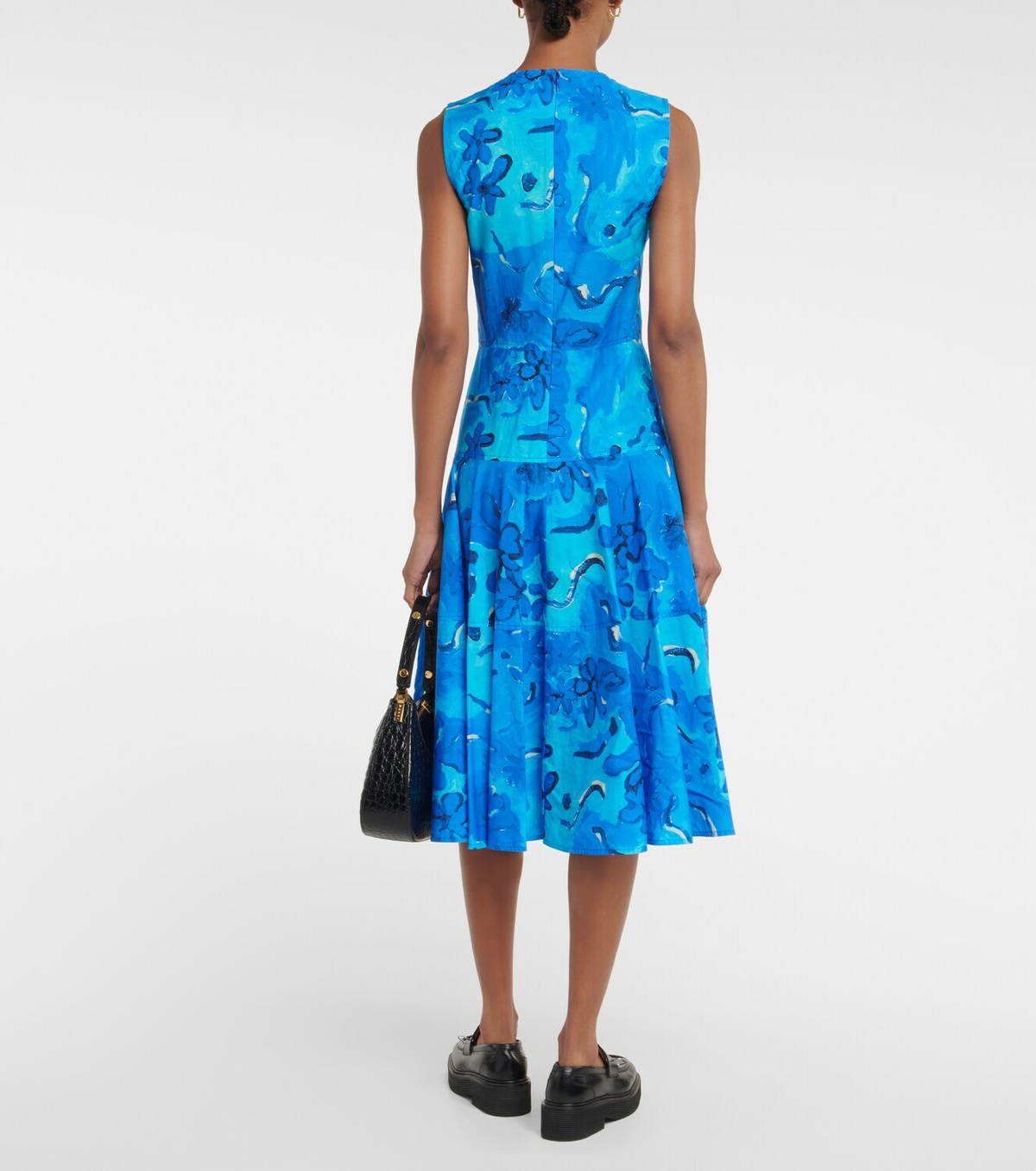 Marini Printed Cotton Dress