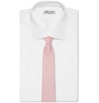 Richard James - 8cm Slub Linen and Silk-Blend Tie - Pink