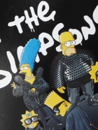 Balenciaga - The Simpsons Printed Leather Tote Bag