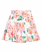 Poupette St Barth Womens Mini skirt in Orange