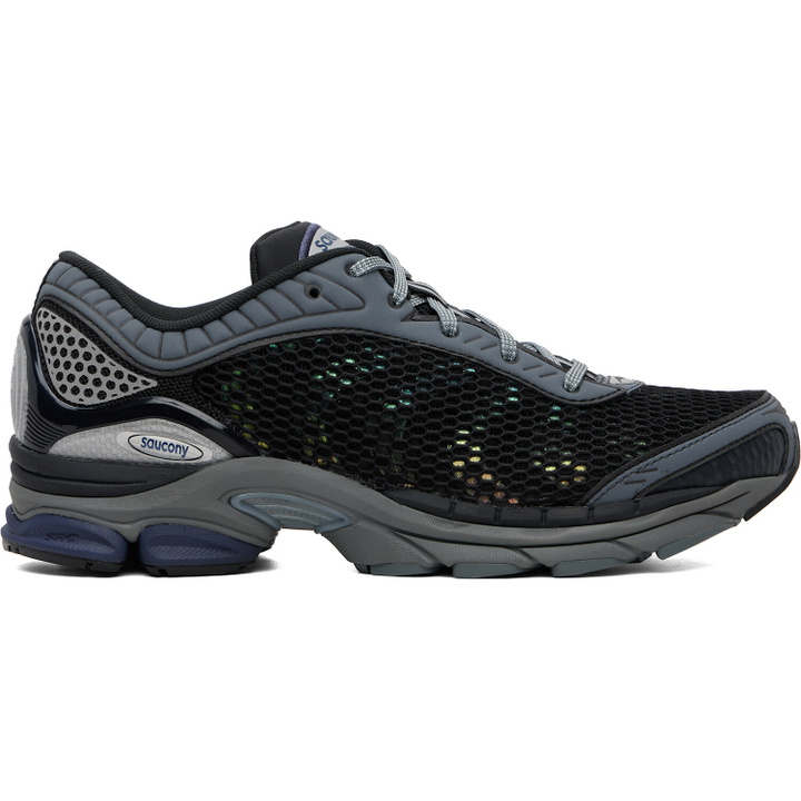 Photo: Saucony Black Progrid Paramount Sneakers