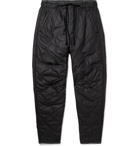 Isabel Marant - Black Gao Tapered Quilted Satin-Shell Trousers - Black