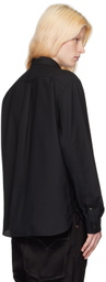Junya Watanabe Black Patchwork Shirt
