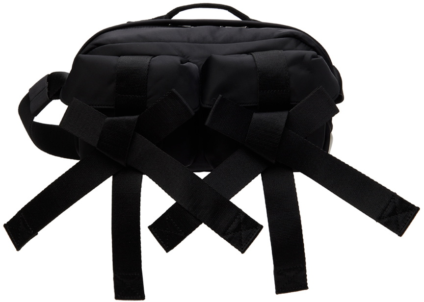 Simone Rocha Black Classic Bow Crossbody Bag
