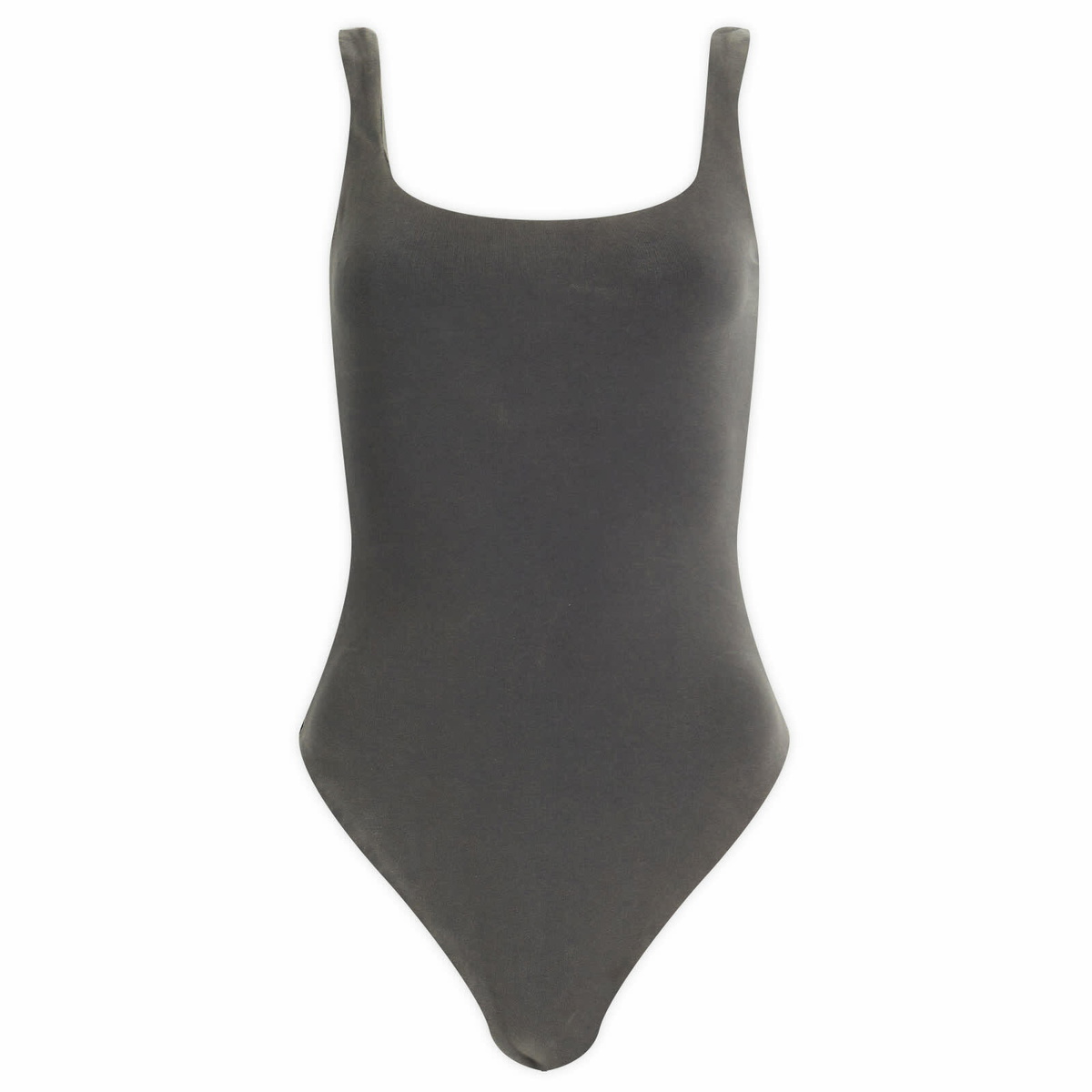 Entire Studios Black Square Neck Bodysuit Entire Studios