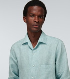 Loro Piana - André Arizona Solaire linen shirt