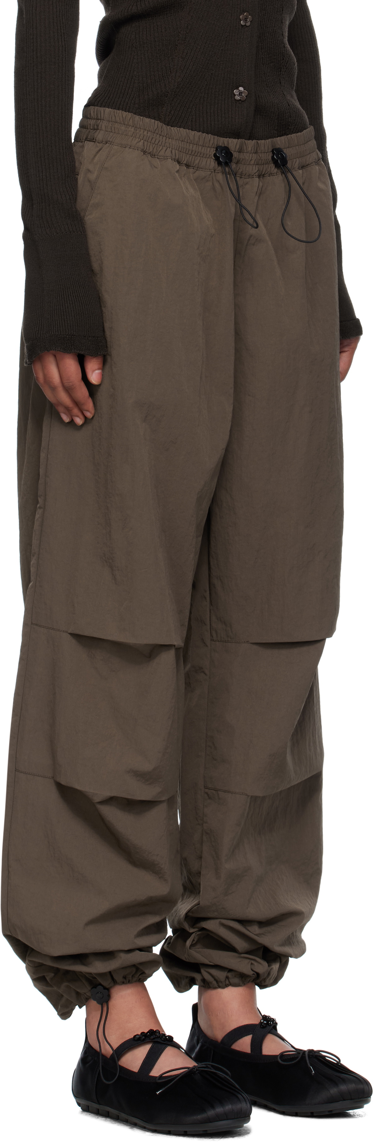 Cecilie Bahnsen Brown Brooks Trousers