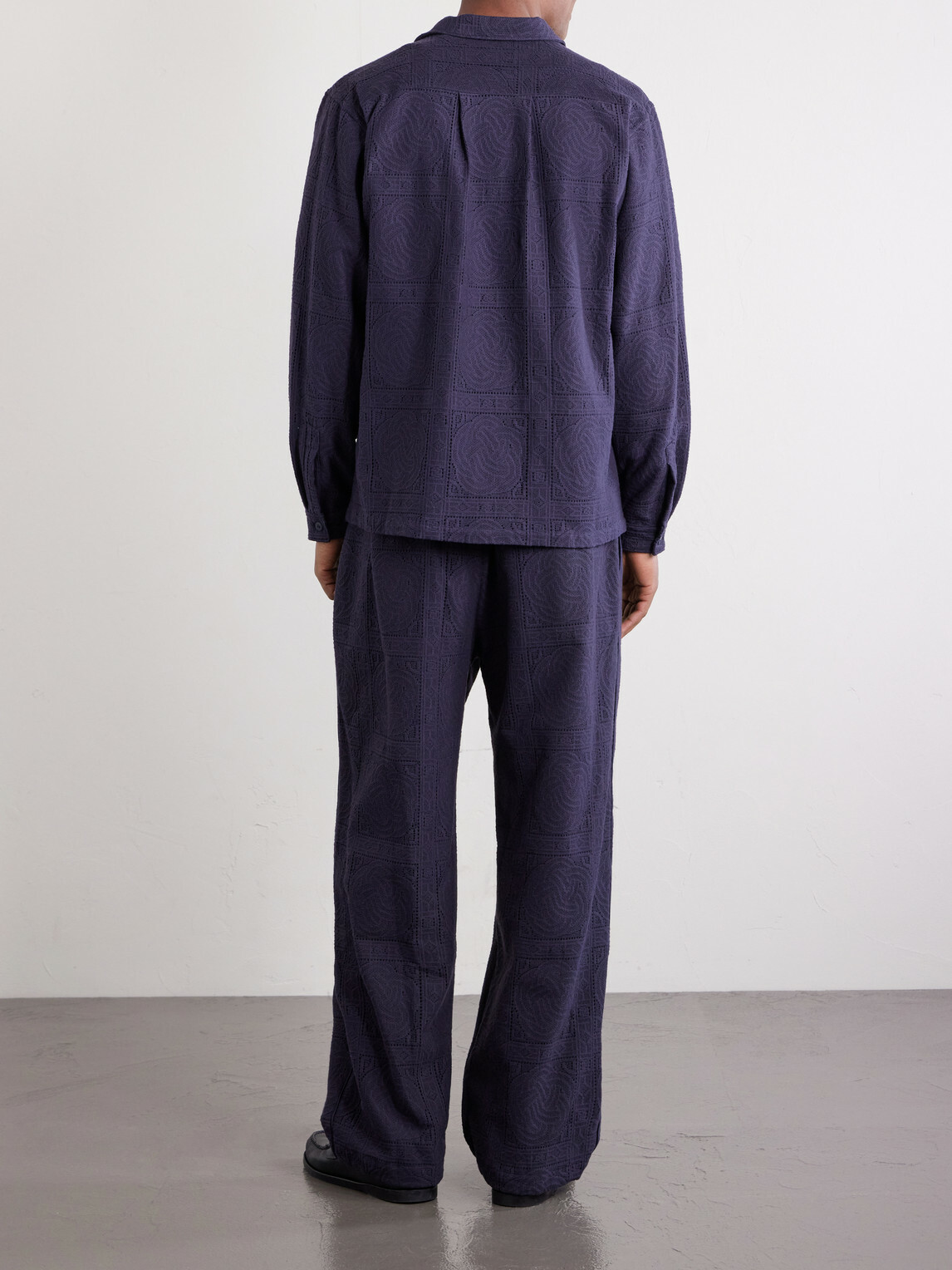 Blue Blue Japan - Cotton-Blend Shirt - Blue